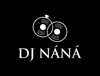 DJ NÁNÁ logo design by neonlamp