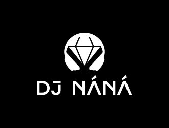 DJ NÁNÁ logo design by akilis13
