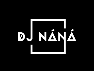 DJ NÁNÁ logo design by akilis13