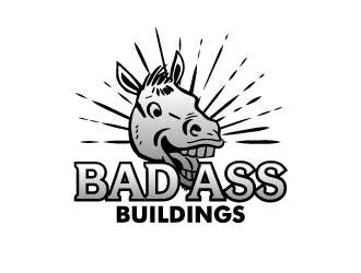 Bad Ass Buildings logo design by Frenic