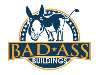 Bad Ass Buildings logo design by DreamLogoDesign
