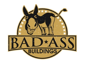 Bad Ass Buildings logo design by DreamLogoDesign