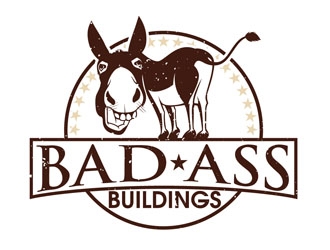 Bad Ass Buildings logo design by DreamLogoDesign