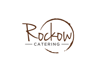 Rockow Catering logo design by Zeratu