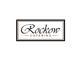 Rockow Catering logo design by blessings