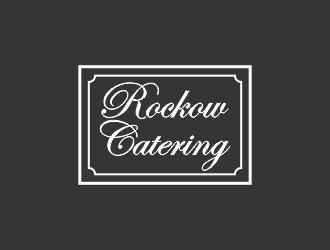 Rockow Catering logo design by kanal