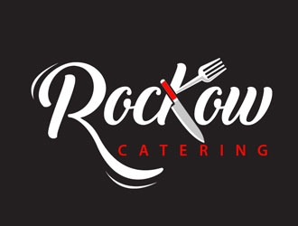 Rockow Catering logo design by frontrunner