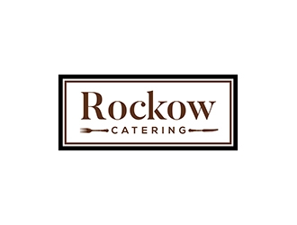 Rockow Catering logo design by SteveQ