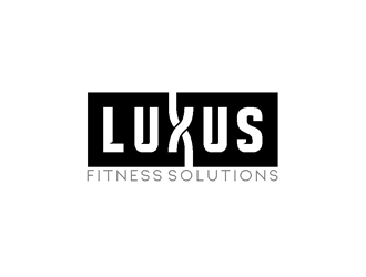 Luxus Fitness Solutions logo design by coco