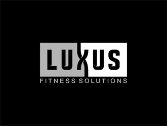 Luxus Fitness Solutions logo design by coco