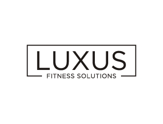 Luxus Fitness Solutions logo design by labo
