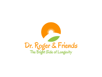 Dr. Roger & Friends: The Bright Side of Longevity  logo design by aryamaity