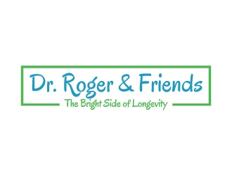 Dr. Roger & Friends: The Bright Side of Longevity  logo design by treemouse
