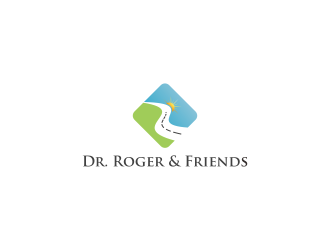 Dr. Roger & Friends: The Bright Side of Longevity  logo design by diki