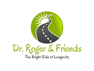 Dr. Roger & Friends: The Bright Side of Longevity  logo design by uttam