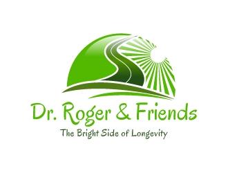 Dr. Roger & Friends: The Bright Side of Longevity  logo design by uttam