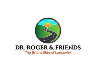 Dr. Roger & Friends: The Bright Side of Longevity  logo design by MonkDesign