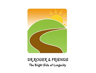 Dr. Roger & Friends: The Bright Side of Longevity  logo design by PrimalGraphics