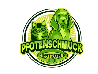 Pfotenschmuck logo design by DreamLogoDesign
