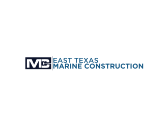 East Texas Marine Construction logo design by Diancox