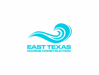 East Texas Marine Construction logo design by hopee