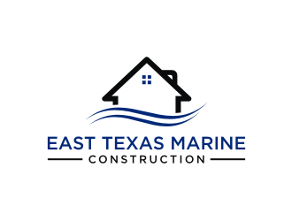 East Texas Marine Construction logo design by mbamboex
