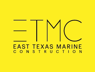 East Texas Marine Construction logo design by gihan