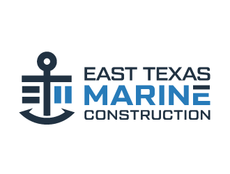 East Texas Marine Construction logo design by akilis13