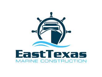East Texas Marine Construction logo design by kunejo