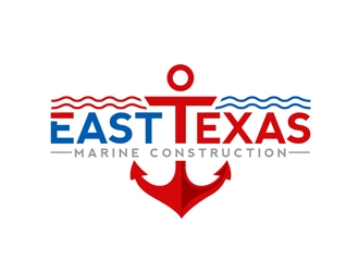 East Texas Marine Construction logo design by DreamLogoDesign