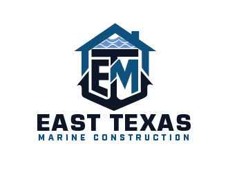East Texas Marine Construction logo design by THOR_
