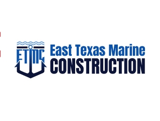East Texas Marine Construction logo design by fantastic4