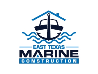 East Texas Marine Construction logo design by jaize