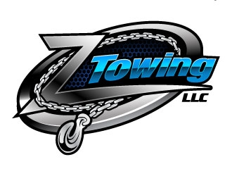 Z Towing LLC logo design by daywalker