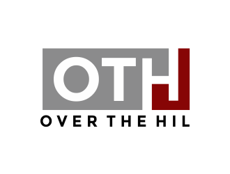 Over the Hill (OTH) logo design by Girly