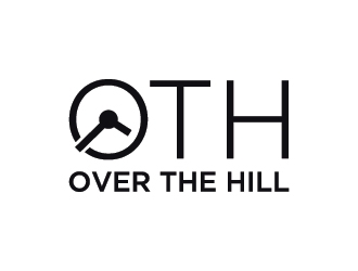 Over the Hill (OTH) logo design by Fear