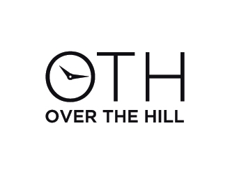 Over the Hill (OTH) logo design by Fear