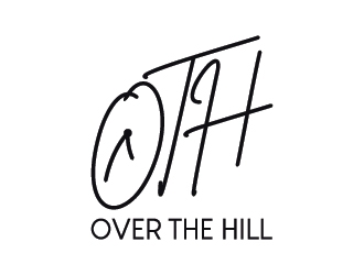 Over the Hill (OTH) logo design by Fear