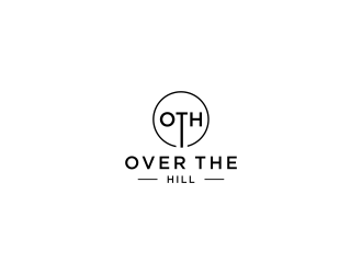 Over the Hill (OTH) logo design by haidar