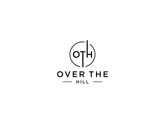 Over the Hill (OTH) logo design by haidar