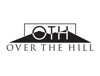 Over the Hill (OTH) logo design by DreamLogoDesign