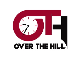 Over the Hill (OTH) logo design by DreamLogoDesign