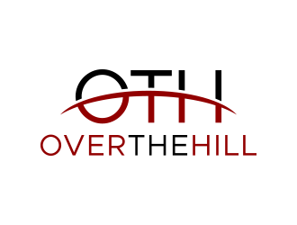 Over the Hill (OTH) logo design by lexipej