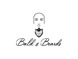 Bald & Beards logo design by twomindz