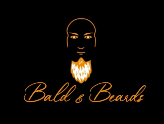 Bald & Beards logo design by twomindz