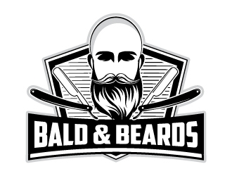 Bald & Beards logo design by uttam