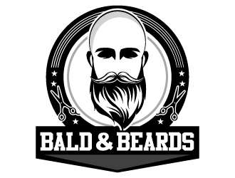 Bald & Beards logo design by uttam
