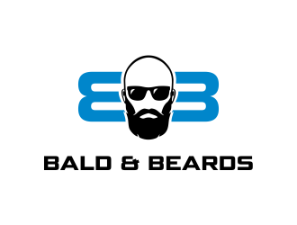 Bald & Beards logo design by aldesign