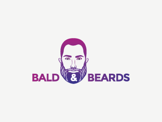 Bald & Beards logo design by czars