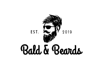 Bald & Beards logo design by ProfessionalRoy